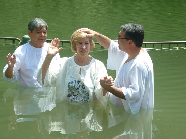 baptism under water